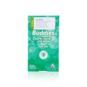 BUDDIES - Vape Pen - EL Chivo - Live Resin - 1G