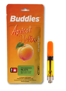 Buddies - Apricot Helix, Flavored Distillate, 1g