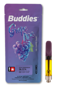 Buddies - Grape Ape, Flavored Distillate, 1g