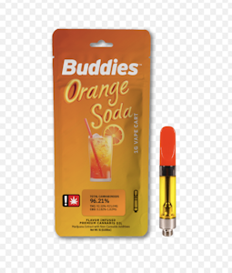 Buddies - Orange Soda, Flavored Distillate, 1g