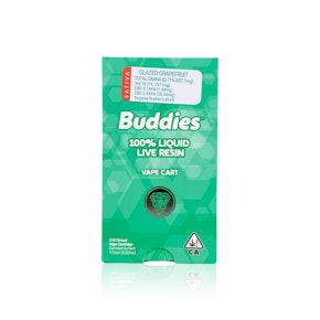BUDDIES - Cartridge - Glazed Grapefruit - Liquid Live Resin - 1G