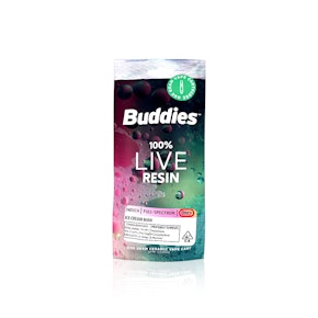 BUDDIES - Vape Pen - Ice Cream Man - Live Resin - Full Spectrum - 1G