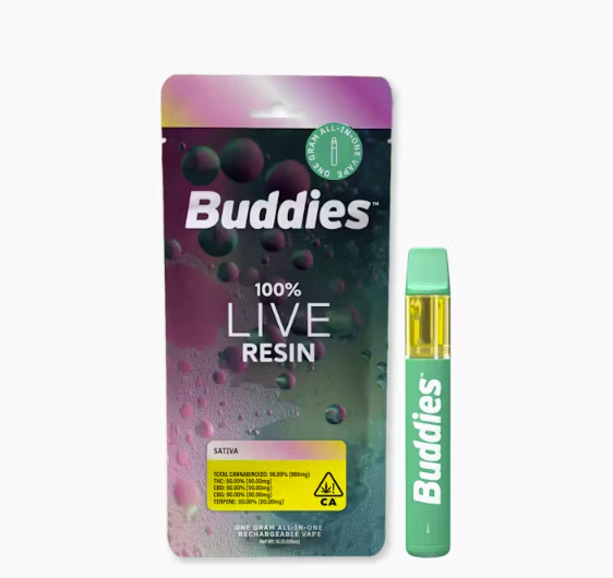 Buddies Brand - [Buddies] Live Resin AIO - 1g - Orange Elixer (S) Main Image