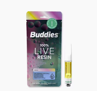 Buddies - [Buddies] Live Resin Cartridge - 1g - Grape Junky (I)