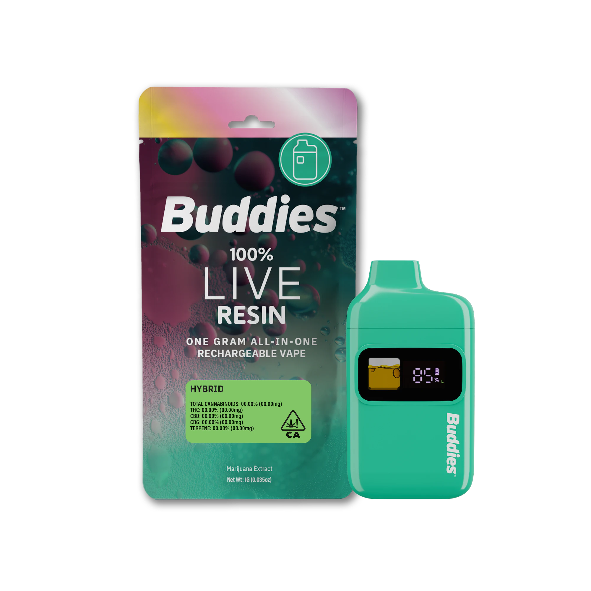 Buddies Brand - Buddies | Permanent Chimera | Live Resin | All-in-One Main Image