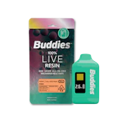 Buddies | Strawberry Cough | Live Resin | All-in-One