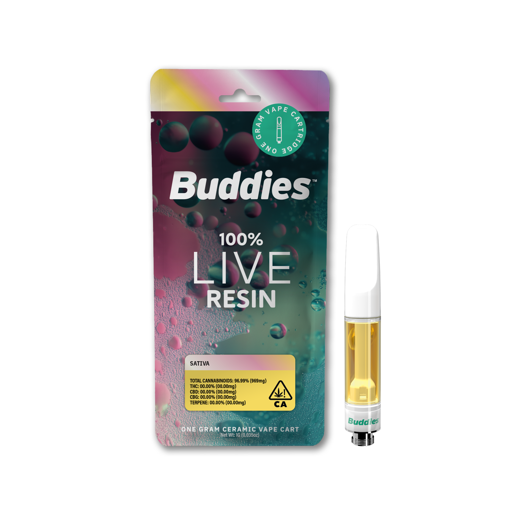 Buddies | Hella Jelly | Live Resin | Cartridge