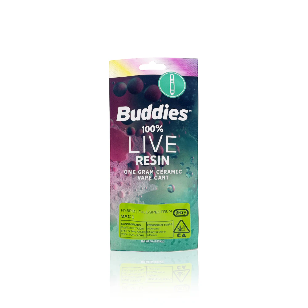Buddies Brand - BUDDIES - Cartridge - MAC 1 - Live Resin - 1G Main Image