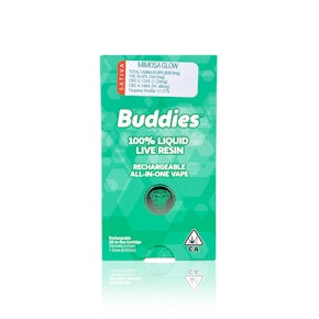 BUDDIES - Disposable - Mimosa Glow - Live Resin - All In One - 1G