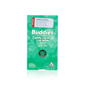 BUDDIES - Vape Pen - Mowie Wowie - Liquid Live Resin - 1G