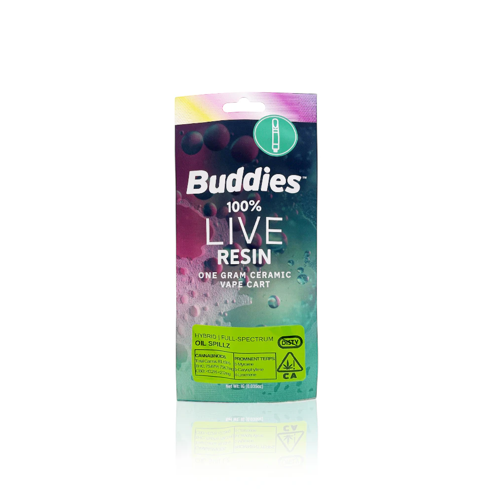 Buddies Brand - BUDDIES - Vape Pen - Oil Spillz - Live Resin - 1G Main Image