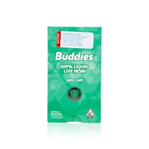 BUDDIES - Vape Pen - Orange Elixir - Live Resin - 1G