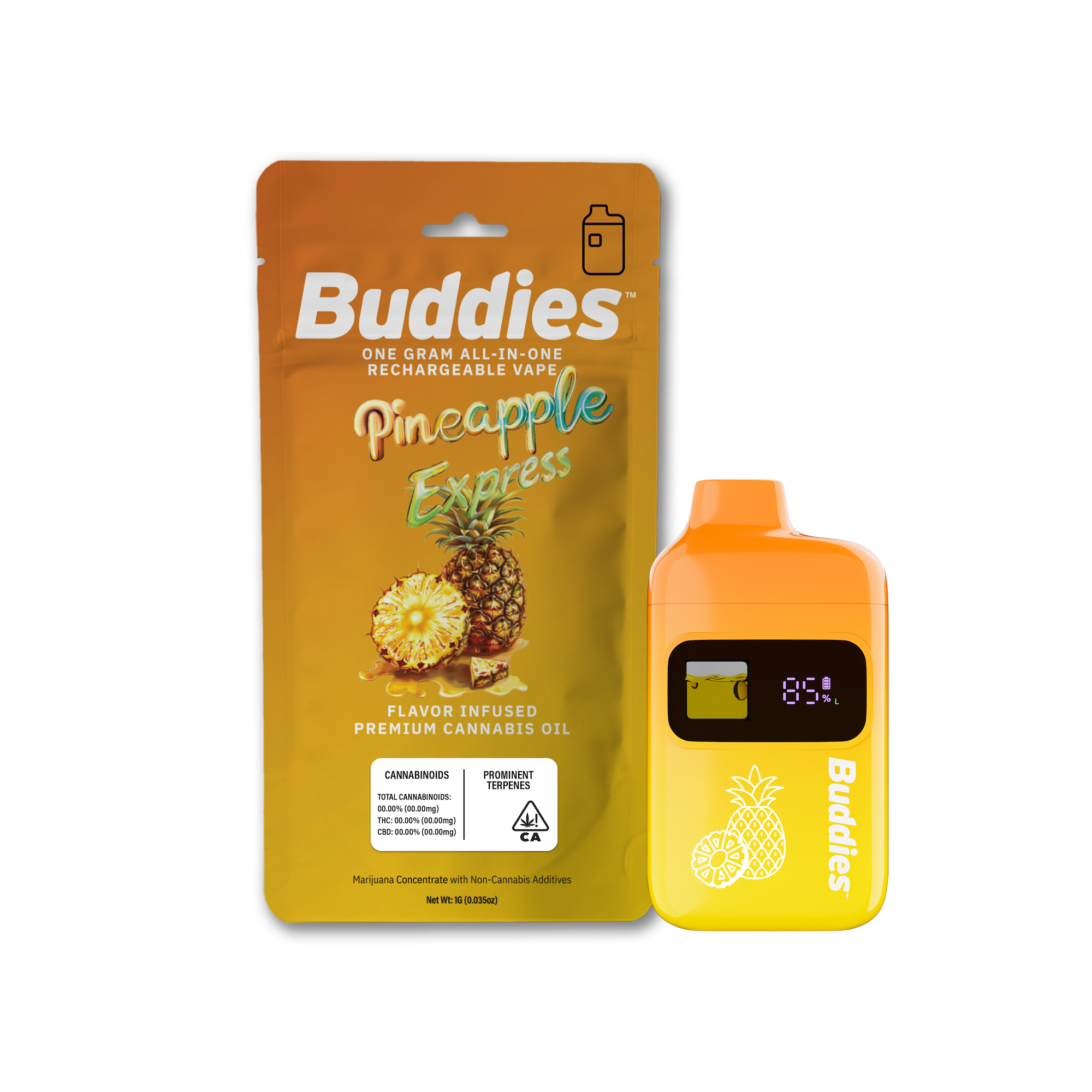 Buddies | Pineapple Express | Flavor Infused | All-In-One