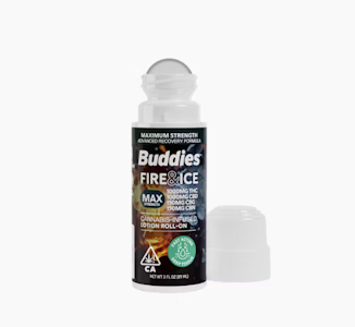 Buddies - [Buddies] Roll-On 3oz - 2300mg - Fire & Ice MAX (THC:CBD:CBG:CBN) 