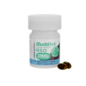 Buddies | Ghost OG | 25mg RSO Soft Gels | 40ct