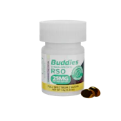 Buddies | ZG-48 | 25mg RSO Soft Gels | 40ct