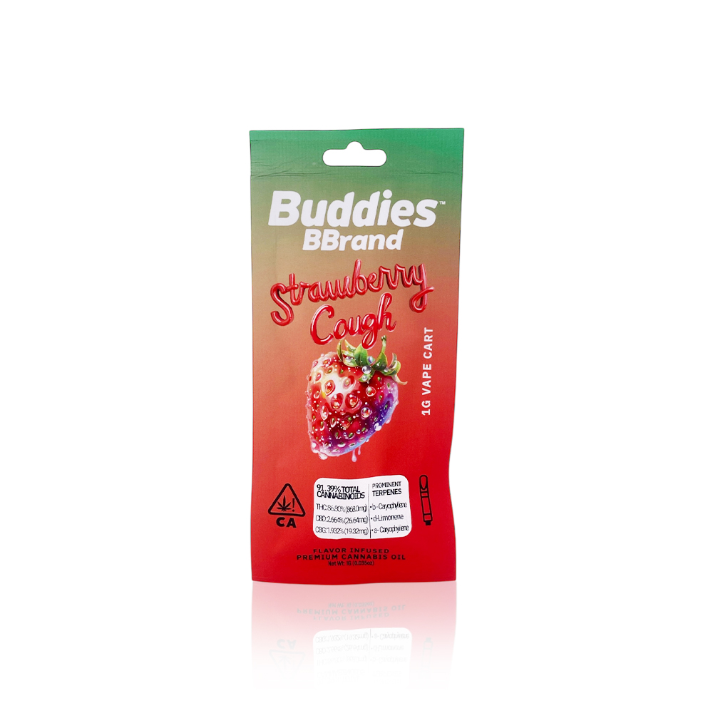 CBD 1ml Vape Cartridge Strawberry Cough - Astria Farm