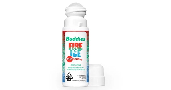 Buddies - Buddies - THC Rich Fire & Ice Topical Roll On