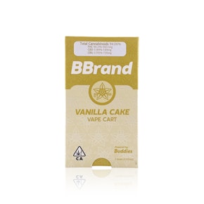 BUDDIES - Cartridge - Vanilla Cake - BBrand - 1G
