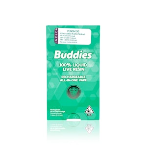 BUDDIES - BUDDIES - Disposable - Venom OG - All In One - Live Resin - 1G