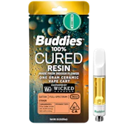 Buddies x Wicked Gardens | Silver Haze | Cured Resin | Cartridge