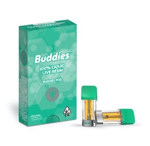 BUDDIES - LIVE RESIN POD - RUNTZ 1G - BUDDIES