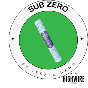 Terple Gang Sub Zero Preroll 1g