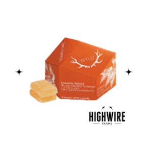 WYLD Gummies Blood Orange 200mg 