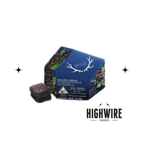 WYLD Gummies Elderberry 2:1 CBN 100mg