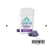 Wana Classic Scored Blueberry 200mg