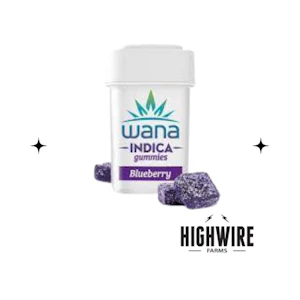 Wana Brands - Wana Classic Scored Blueberry 200mg