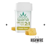 Wana Gummies Exotic Yuzu 2:1 CBD:THC