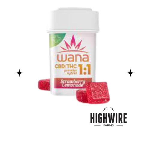 Wana Brands - Wana Gummies Strawberry Lemonade 1:1 Main Image