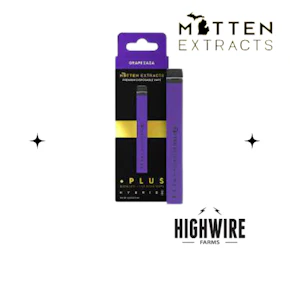 Mitten Extracts Disposable Grape Zaza 1g