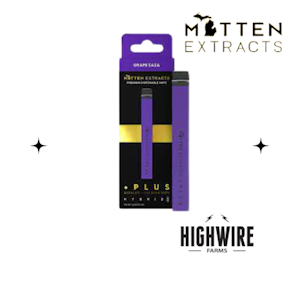 MITTEN EXTRACTS - Mitten Extracts Disposable Grape Zaza 1g