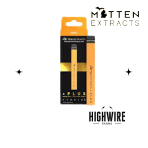 MITTEN EXTRACTS - Mitten Extracts Disposable Runtz 1g