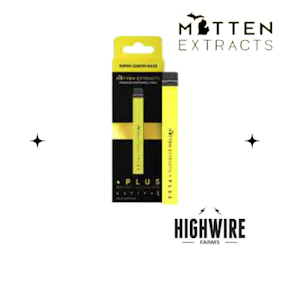 Mitten Extracts Disposable Super Lemon Haze 1g