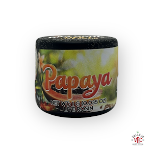 GAS GANG - GAS GANG | PAPAYA TIER 1 ROSIN | EXTRACT | 1G