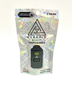 Pyramid - Pyramid Burst | Green Apple Disposable Vape | 2g