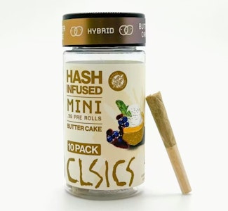 CLSICS - CLSICS - Butter Cake - 3g Hash Infused Pre-Rolls - 10pk