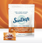SunDrift | Classic Butterscotch Hard Candie | 20x 5MG THC