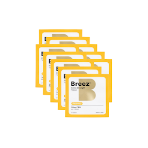 Bundle: Breez Recovery CBD 10pk Travel Size