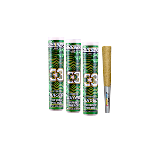 Sluggers - Bundle: 33 Infused Prerolls 3pk (2.1g)