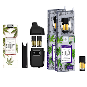 STIIIZY - Bundle Indica: STIIIZY Bar + 2 Pods + Lite Battery (2g)