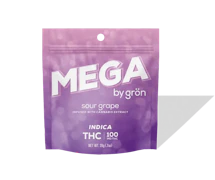 Gron Sour Grape Mega Pearl 100mg