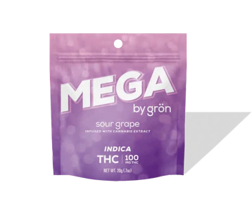 GRON - Gron Sour Grape Mega Pearl 100mg