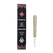 Nasha Submerge 1g Hash Infused Pre-Roll Indica ( Egyptian Gold / GMOoz )