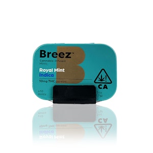 BREEZ - BREEZ - Edible - Indica - Royal Mints - 100MG