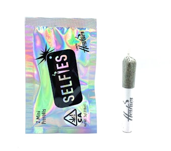 SELFIES - SELFIES - .5g - 2ct Minis Pre Rolls - The Lime 