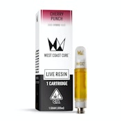 West Coast Cure Cherry Punch Live Resin Cartridge 1.0g